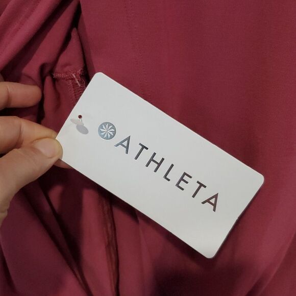 Athleta Essence Away From the Body Tee in Mauve Size XL - Picture 12 of 14